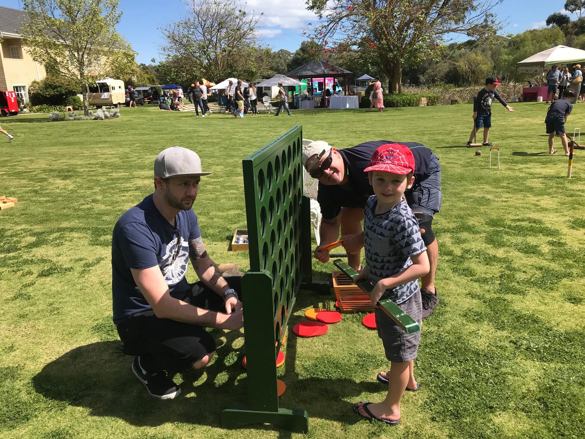 Host your market or expo amongst the gardens