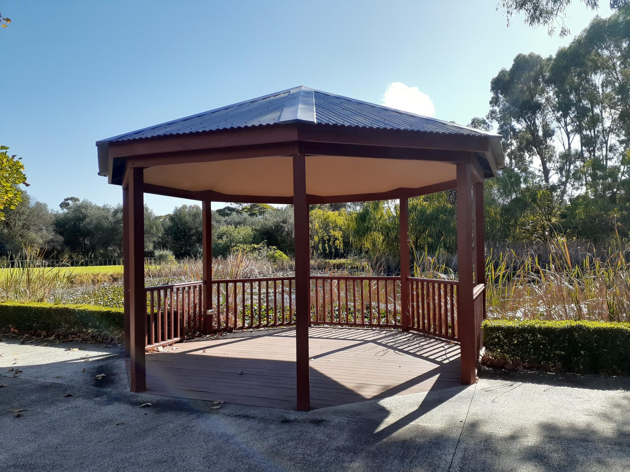 Outdoor Gazebo Ceremony